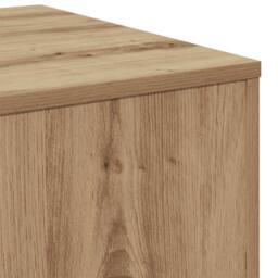 Berkfield Home Side Tables 3 pcs Old Wood Engineered Wood in Brown - thumbnail 8