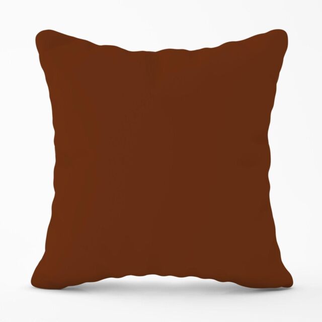 Warren Reed - Designer Chocolate Brown Outdoor Cushion - Size: 60 cm x 60 cm - image 1