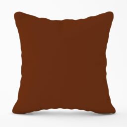 Warren Reed - Designer Chocolate Brown Outdoor Cushion - Size: 60 cm x 60 cm - thumbnail 1