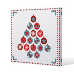 Benjamin Tate Design Seasonal christmas (canvas) / 77 x 77 x 4cm in Natural - Size: 77 x 77 x 4 cm - thumbnail 1