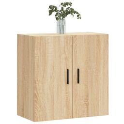Berkfield Home Wall Cabinet Sonoma Oak 60x31x60 cm Engineered Wood in Brown - Size: 60 x 31 x 60 cm - thumbnail 3