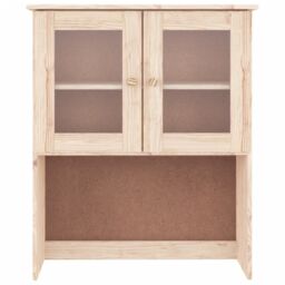 Berkfield Home Dresser Top ALTA 77x30x92 cm Solid Wood Pine in Brown - Size: 77 x 30 x 92 cm - thumbnail 4