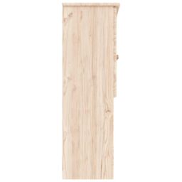 Berkfield Home Dresser Top ALTA 77x30x92 cm Solid Wood Pine in Brown - Size: 77 x 30 x 92 cm - thumbnail 6