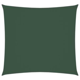 Berkfield Home Sunshade Sail Oxford Fabric Square 5x5 m Dark Green - thumbnail 2