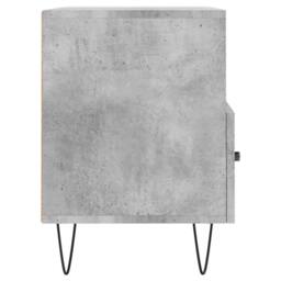 Berkfield Home TV Cabinet Concrete Grey 80x36x50 cm Engineered Wood - Size: 80 x 36 x 50 cm - thumbnail 7