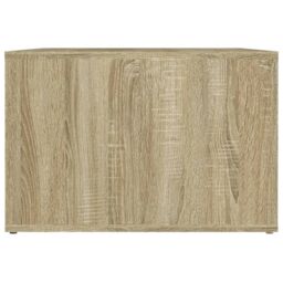 Berkfield Home Bedside Table Sonoma Oak 57x55x36 cm Engineered Wood in Brown - Size: 57 x 55 x 36 cm - thumbnail 6