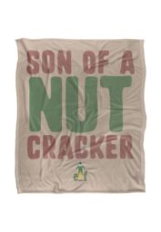 Warner Brothers Elf Buddy Son of A Nut Cracker Silky Touch Super Soft Throw Blanket in White