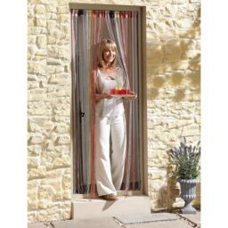 mysmartbuy Multicolour String Door Curtain Fly Screen - 90 x 200cm Colourful Summer Doorway - Keeps Flies, Insects, Wasps Out - thumbnail 2