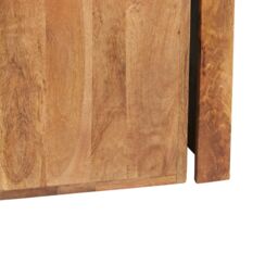IH Design Duvid Light Mango Cubed Nest of 2 Tables in Brown - thumbnail 4