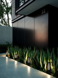 Nordlux Modern Outdoor Garden Post Black Aluminium E27 Coastal/Marine Safe, IP44 - thumbnail 3