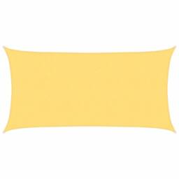 Berkfield Home Sunshade Sail 160 g/m ² Beige 2x3.5 m HDPE in Lemon - thumbnail 2