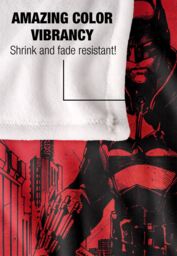 DC Comics The Batman (2022), Jim Lee Art Blanket 152 x 127 cm in White - thumbnail 4