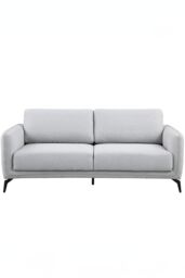 More4Homes Oslo Modern Scandi Style Fabric Living Room 2+3 Seater Sofa Set in Light Grey - thumbnail 4