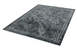 The Rug Shop UK Grey Polyester Luxurious Easy To Clean Cotton Backing Rug - Size: 200 cm x 290 cm - thumbnail 4
