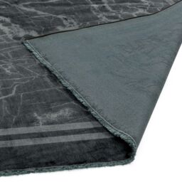 The Rug Shop UK Grey Polyester Luxurious Easy To Clean Cotton Backing Rug - Size: 200 cm x 290 cm - thumbnail 6