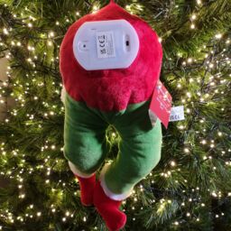 Samuel Alexander 32cm Door Hanging Laughing Elf Animated Indoor Christmas Decoration - thumbnail 6