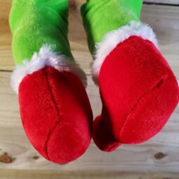 Samuel Alexander 32cm Door Hanging Laughing Elf Animated Indoor Christmas Decoration - thumbnail 5