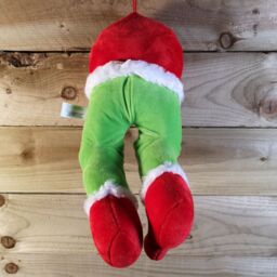 Samuel Alexander 32cm Door Hanging Laughing Elf Animated Indoor Christmas Decoration - thumbnail 2