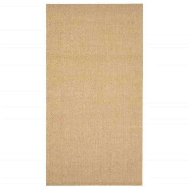 Berkfield Home Rug Natural Sisal 80x150 cm in Brown - Size: 100 cm diameter - image 1