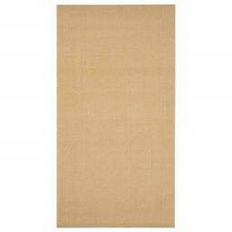 Berkfield Home Rug Natural Sisal 80x150 cm in Brown - Size: 100 cm diameter - thumbnail 1