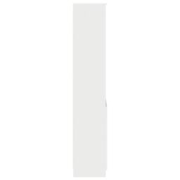 Berkfield Home Highboard White 50x35x180 cm Engineered Wood - Size: 50 x 35 x 180 cm - thumbnail 7