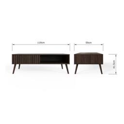 GFW Rowan Coffee Table in Walnut - thumbnail 7
