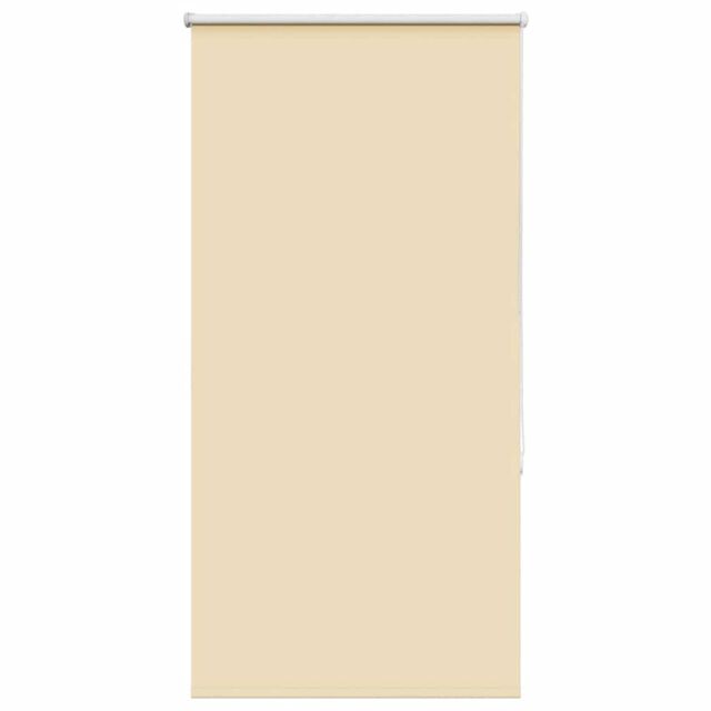 Berkfield Home Roller Blind Blackout Beige 70x130 cm Fabric Width 65.7 cm Polyester - image 1
