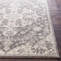 Livabliss Harput-Vintage Blue Orange Yellow Grey Traditional Boho Living Rug in Black - Size: 120 cm x 170 cm - thumbnail 5