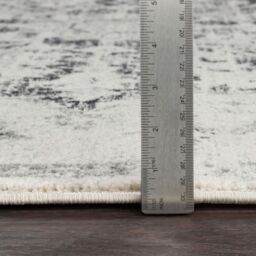 Livabliss Harput-Vintage Blue Orange Yellow Grey Traditional Boho Living Rug in Dark Grey - Size: 120 cm x 170 cm - thumbnail 7