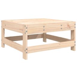 Berkfield Home 4 Piece Garden Lounge Set Solid Wood Pine in Brown - thumbnail 6