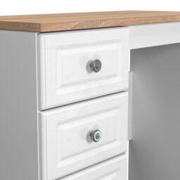 Ready Assembled 2 U Surrey 3 Drawer Vanity (Ready Assembled) in White - Size: Medium - thumbnail 5