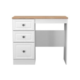 Ready Assembled 2 U Surrey 3 Drawer Vanity (Ready Assembled) in White - Size: Medium - thumbnail 2