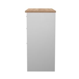 Ready Assembled 2 U Surrey 3 Drawer Vanity (Ready Assembled) in White - Size: Medium - thumbnail 3