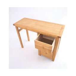 Cabinet Bits Lugo 3 Drawer Dressing Table Set Wood Knob in Light Brown - thumbnail 4