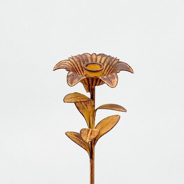 Minster Garden Stake Candle Holder - L8 x W8 x H63 cm in Brown - Size: 1 Pack - image 1