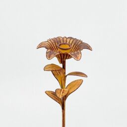 Minster Garden Stake Candle Holder - L8 x W8 x H63 cm in Brown - Size: 1 Pack - thumbnail 2