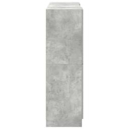 Berkfield Home 3 Piece Kitchen Cabinet Set Concrete Grey Engineered Wood - thumbnail 8