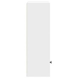 Berkfield Home Bookcase White 31x24x77 cm Engineered Wood - Size: 31 x 24 x 77 cm - thumbnail 6