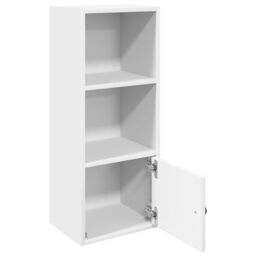 Berkfield Home Bookcase White 31x24x77 cm Engineered Wood - Size: 31 x 24 x 77 cm - thumbnail 4