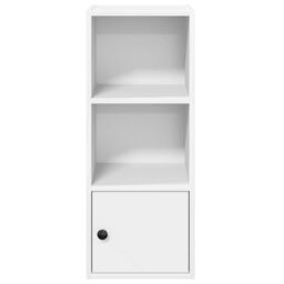 Berkfield Home Bookcase White 31x24x77 cm Engineered Wood - Size: 31 x 24 x 77 cm - thumbnail 5