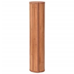 Berkfield Home Rug Rectangular Brown60x1000 cm Bamboo in Brown - Size: Medium - thumbnail 3