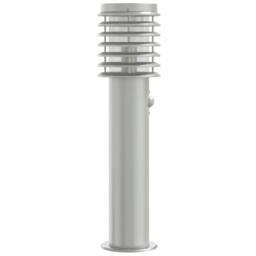 Berkfield Home Outdoor Floor Lamp with Sensor Silver 60 cm Stainless Steel - thumbnail 5