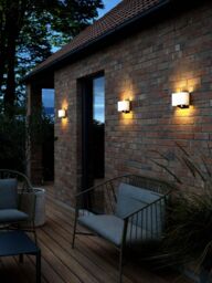 Nordlux Piola Outdoor Wall Light Solar White Plastic Garden LED IP44 3000k - thumbnail 7