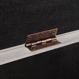 tectake Upholstered Bench Moon in Taupe - thumbnail 7