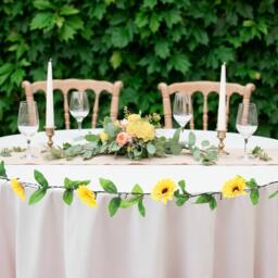 Gardenwize 2.3m Solar Sunflower Garland String Lights with 25 LEDs - thumbnail 7