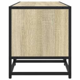 Berkfield Home TV Cabinet Sonoma Oak 180x35x41 cm Engineered Wood in Light Tan - Size: 180 x 35 x 41 cm - thumbnail 5
