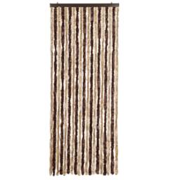 Berkfield Home Insect Curtain Beige & Light Brown 56x200 cm Chenille - thumbnail 3