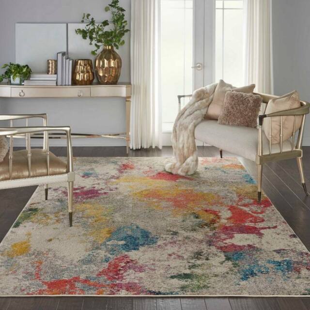 The Rug Shop UK Modern Easy To Clean Stain-Resistant Area Rug in Beige - Size: 280 cm x 365 cm - image 1