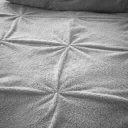 Smart Living Teddy Chiswick Pintuck Duvet Cover & Pillowcase Set in Grey - Size: Single - thumbnail 5
