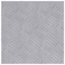 Berkfield Home Aluminium Checker Plates 4 pcs Anti-Slip 30x30 cm in Silver - Size: Medium - thumbnail 5